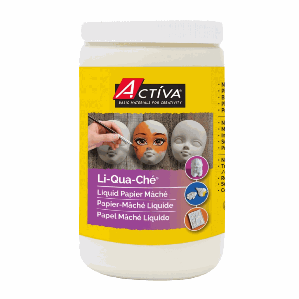 Activa Li-Qua-Che' Pourable Paper Mache 32oz