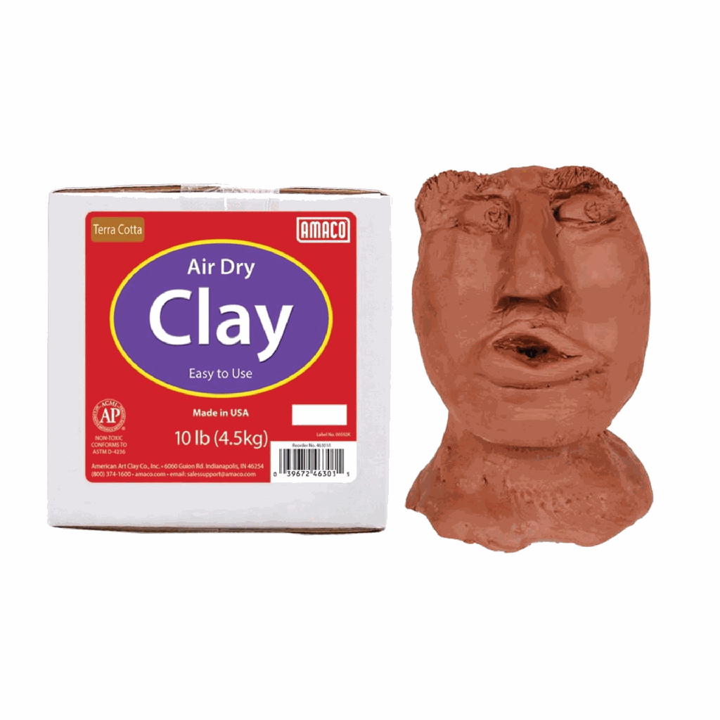 Amaco Air Dry Clay Terra Cotta 10lb **ND**