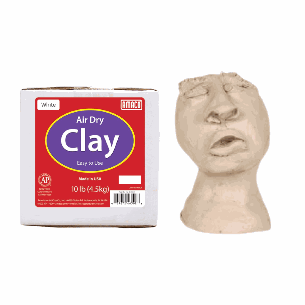 Amaco Air Dry Clay White 10lb **ND**