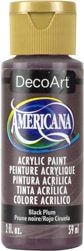 Americana Acrylic Black Plum 2oz **ND**