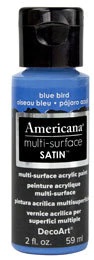 Americana multi-surface SATIN Blue Bird **ND**