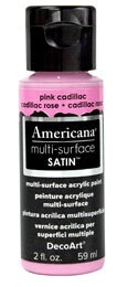 Americana multi-surface SATIN Pink Cadillac **ND**