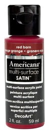 Americana multi-surface SATIN Red Barn **ND**