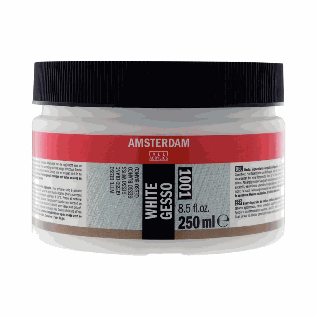 Amsterdam Acrylic Ground GESSO WHITE 250ML