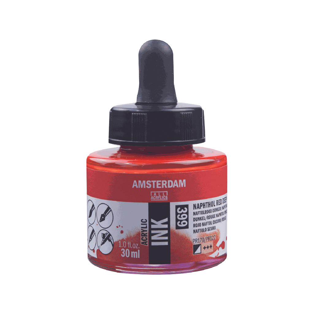 Amsterdam Acrylic Ink 30ML NAPH.RED DP **ND**