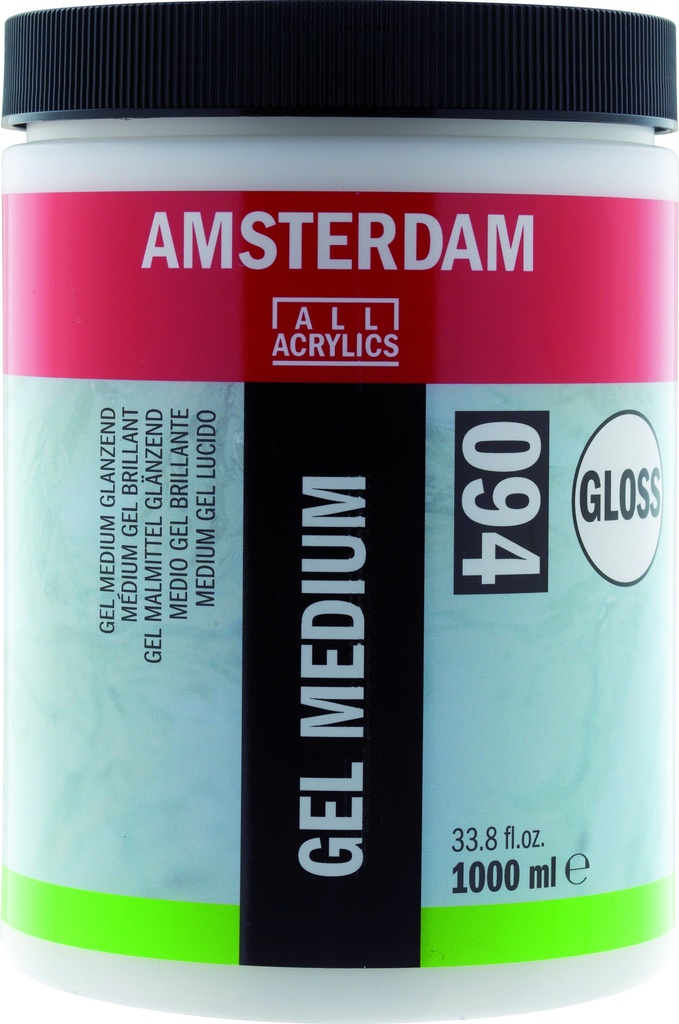 Amsterdam Acrylic Medium GEL GLOSS 1000ML