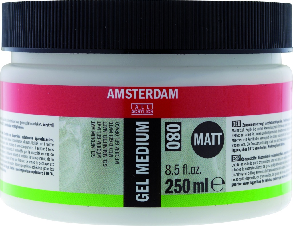 Amsterdam Acrylic Medium GEL MATT 250ML