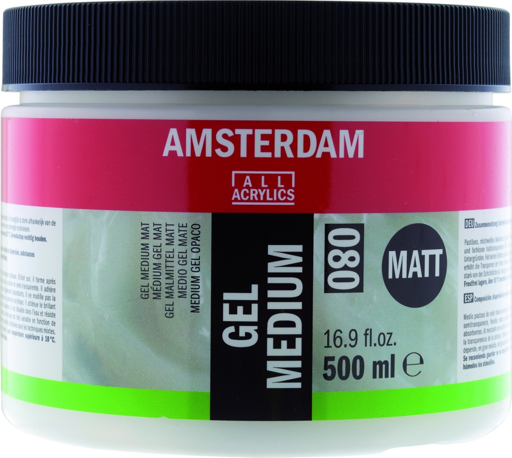 Amsterdam Acrylic Medium GEL MATT 500ML