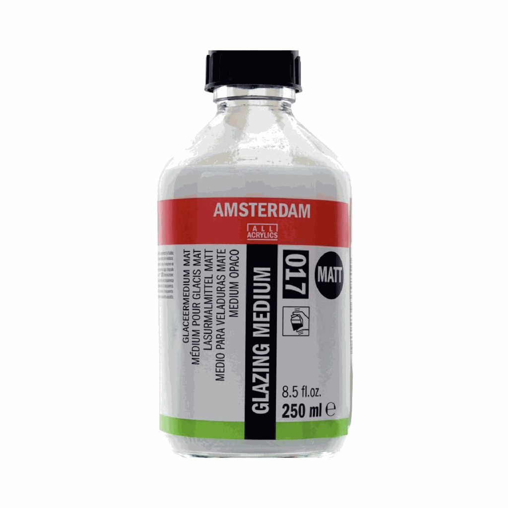 Amsterdam Acrylic Medium GLAZING MATT 250ML