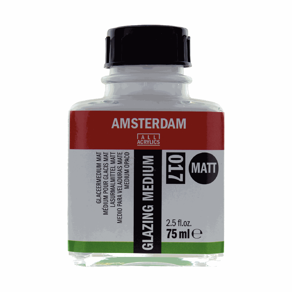 Amsterdam Acrylic Medium GLAZING MATT 75ML