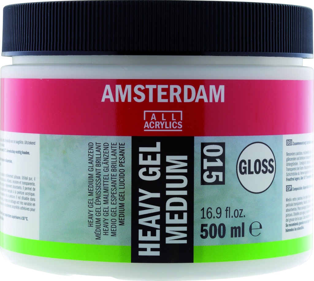 Amsterdam Acrylic Medium HEAVY GEL GLOSS 500ML