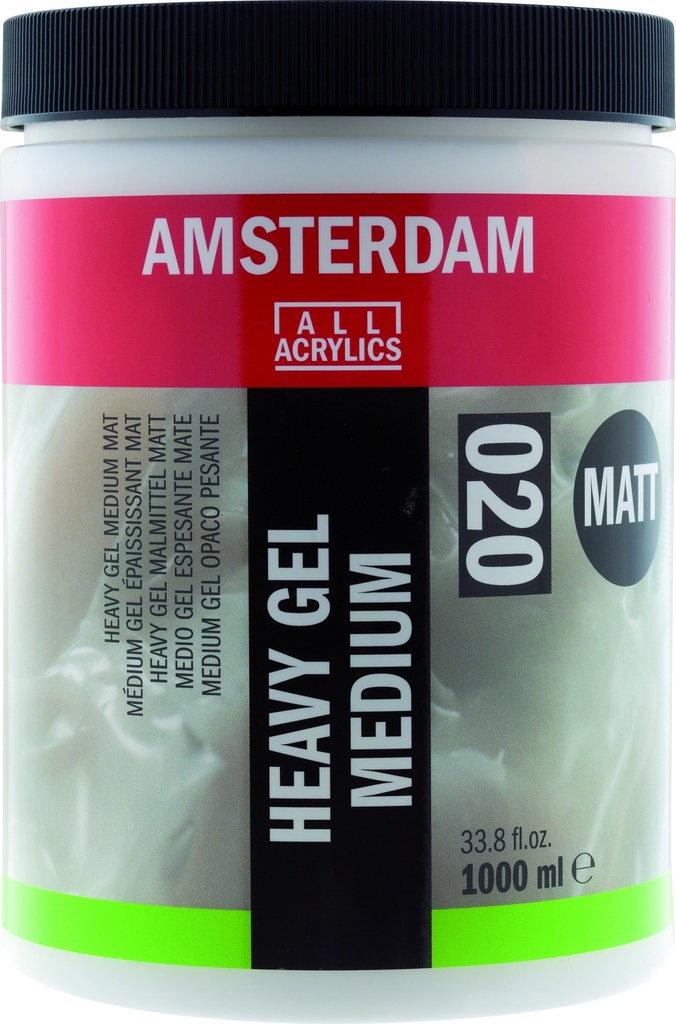 Amsterdam Acrylic Medium HEAVY GEL MATT 1000ML