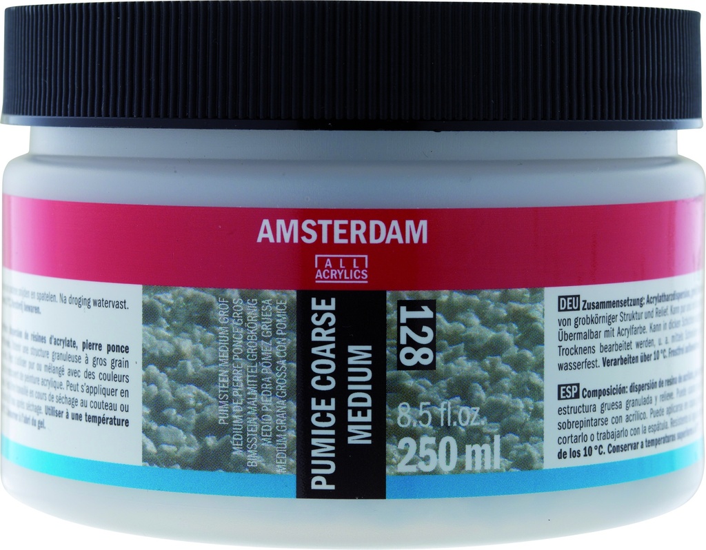Amsterdam Acrylic Medium PUMICE COARSE 250ML