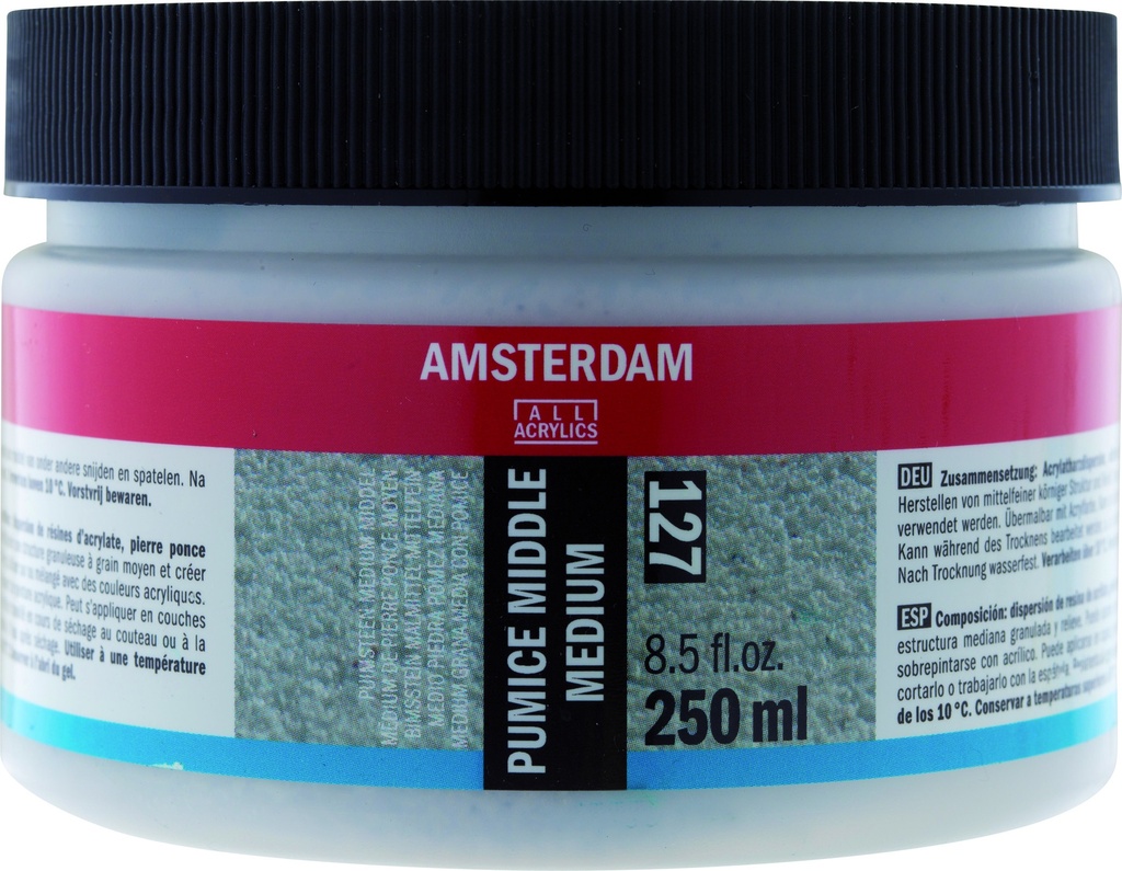 Amsterdam Acrylic Medium PUMICE MIDDLE 250ML