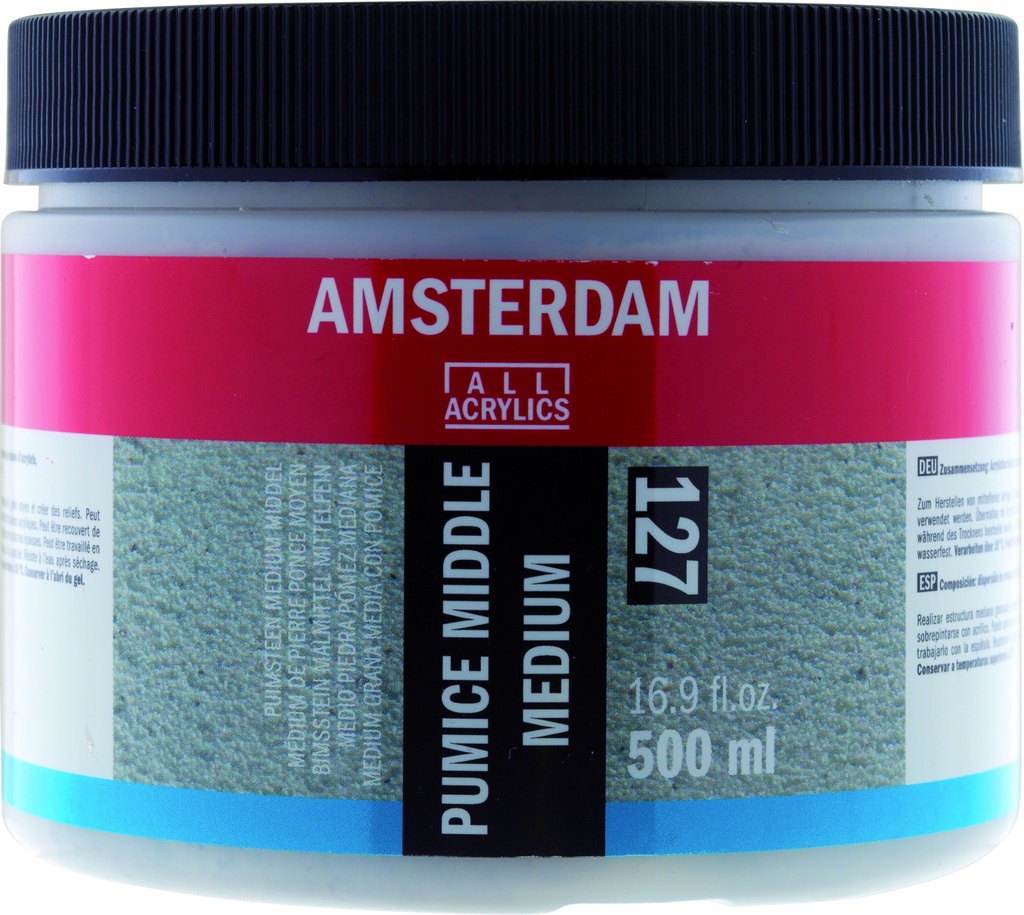 Amsterdam Acrylic Medium PUMICE MIDDLE 500ML