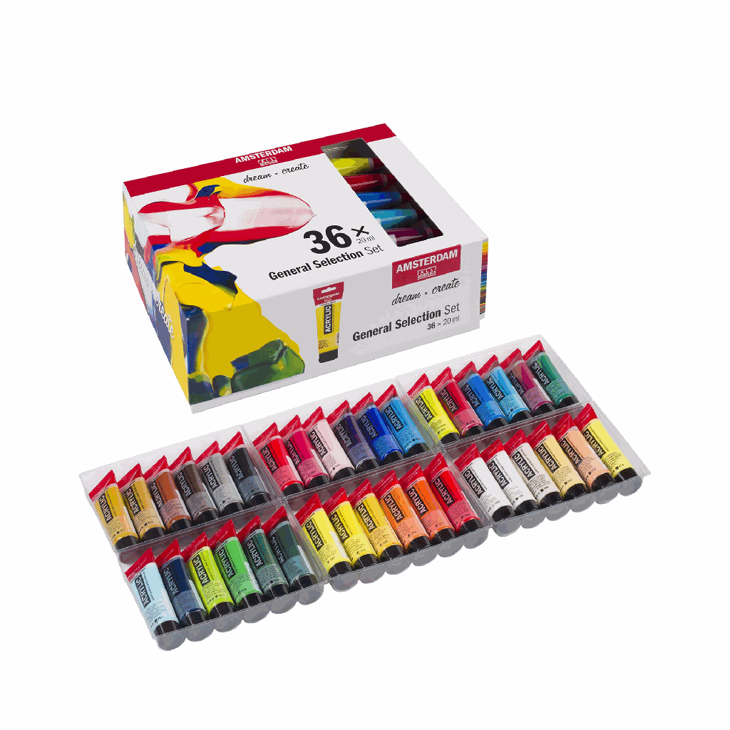 Amsterdam Acrylic Standard Set 36X20ML **ND**
