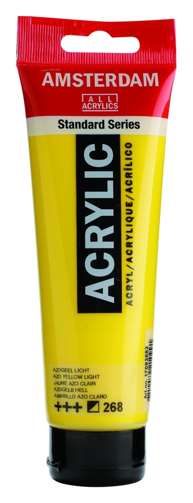 Amsterdam Standard Acrylic 120ML AZO YELLOW LT 268 **ND**