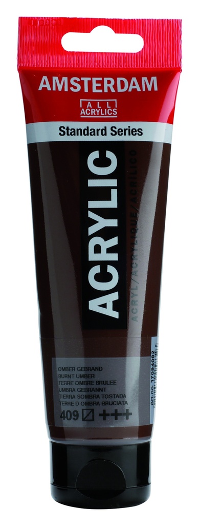 Amsterdam Standard Acrylic 120ML BURNT UMBER 409 **ND**