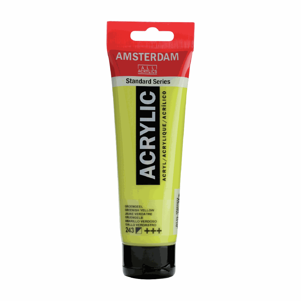 Amsterdam Standard Acrylic 120ML GREENISH YELL 243 **ND**