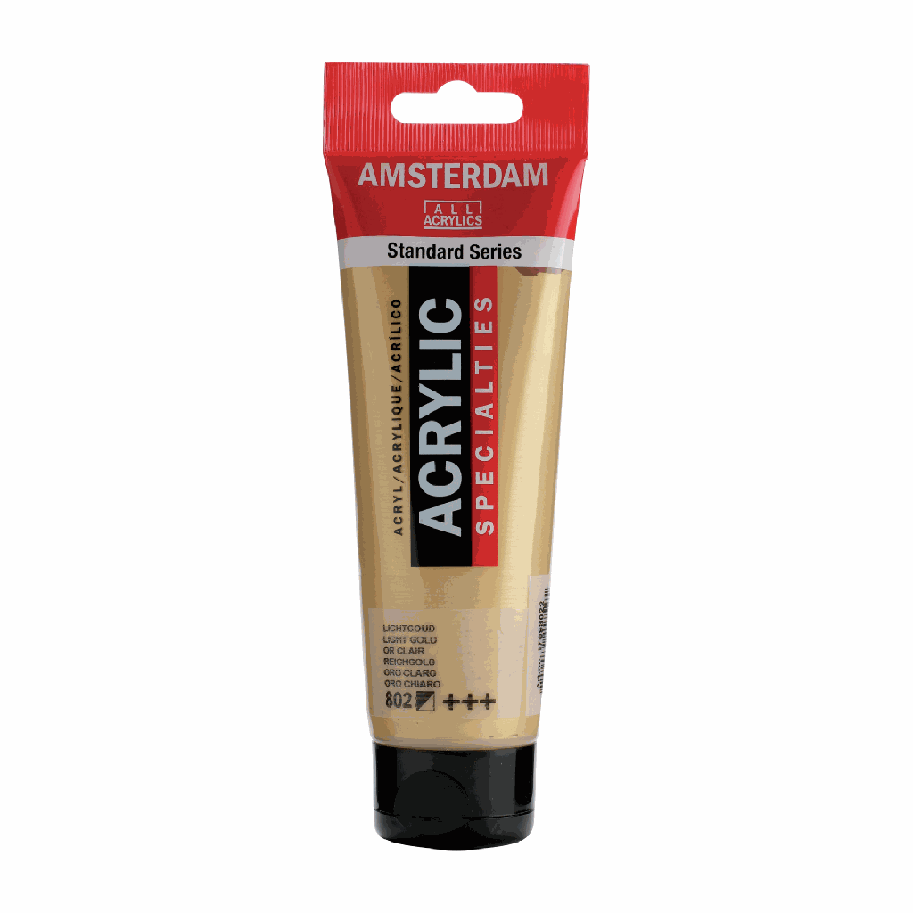 Amsterdam Standard Acrylic 120ML LIGHT GOLD 802 **ND**