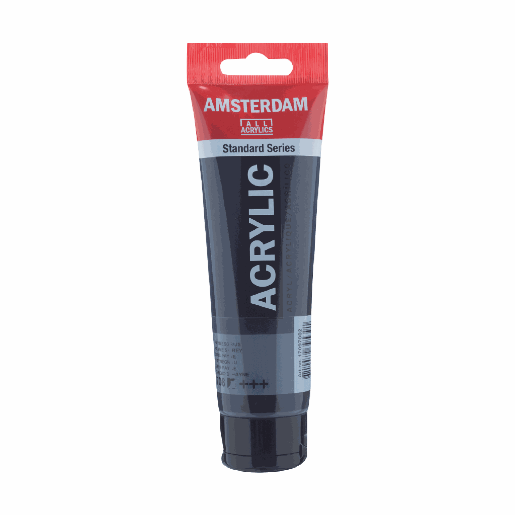 Amsterdam Standard Acrylic 120ML PAYNES GREY 708 **ND**