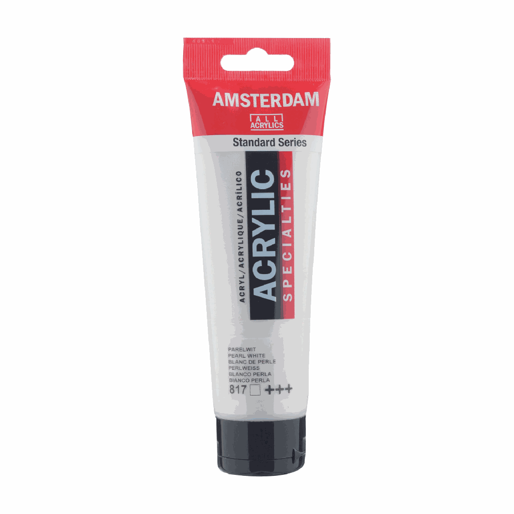 Amsterdam Standard Acrylic 120ML PEARL WHITE 817 **ND**