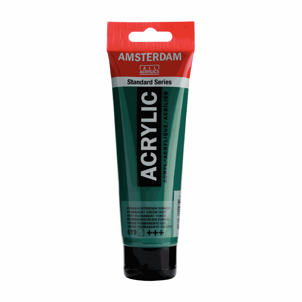 Amsterdam Standard Acrylic 120ML PERM GREEN DP 619 **ND**