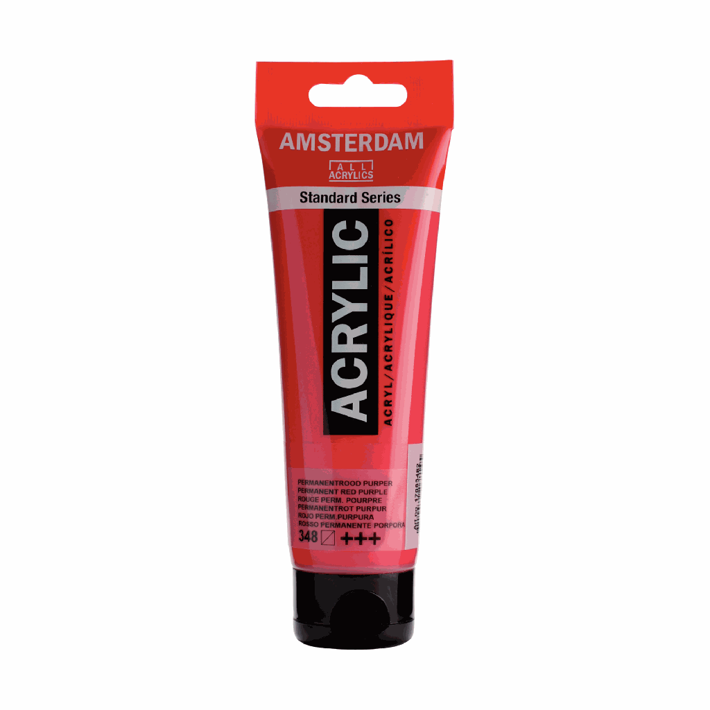 Amsterdam Standard Acrylic 120ML PERM RED PURPL 348 **ND**