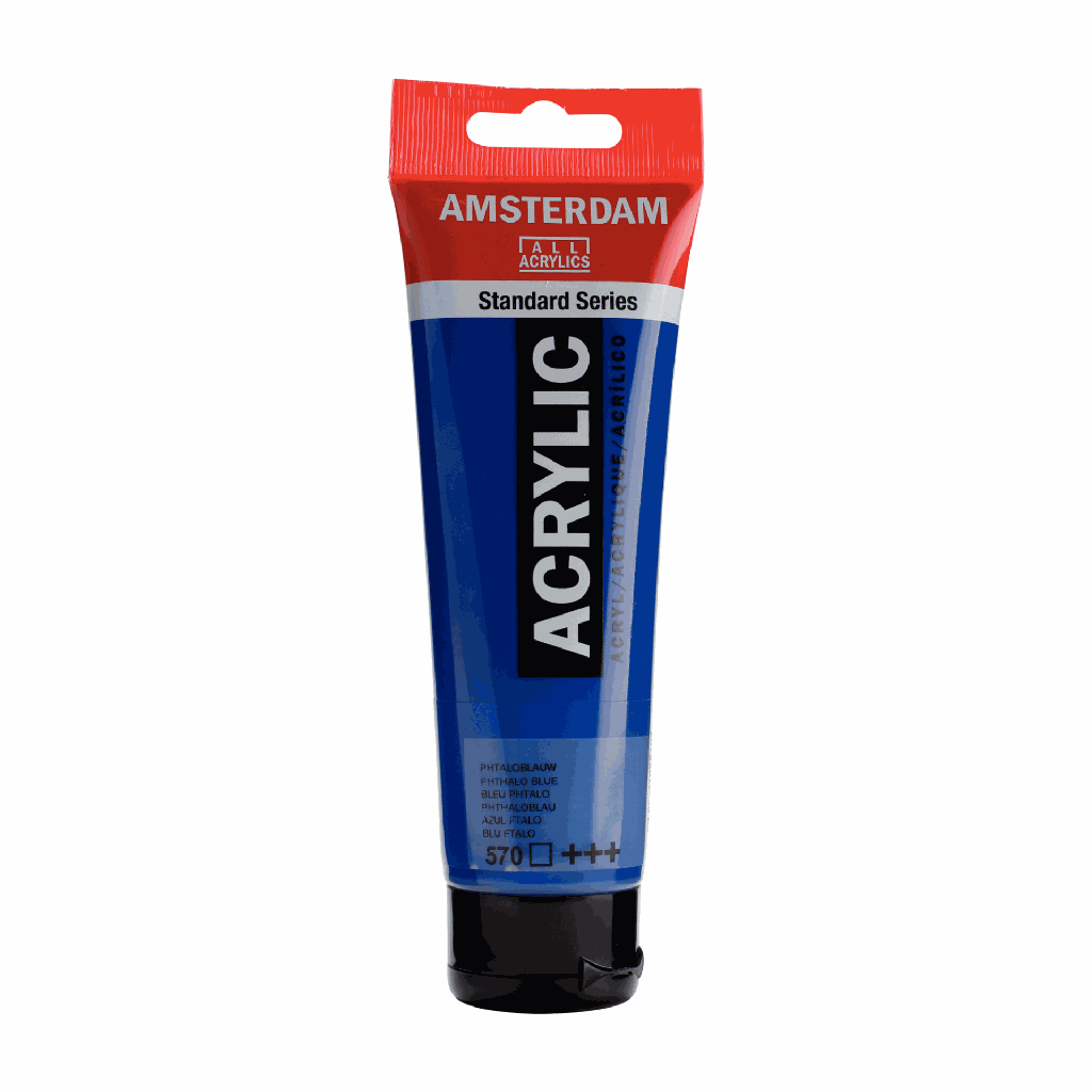 Amsterdam Standard Acrylic 120ML PHTHALO BLUE 570 **ND**