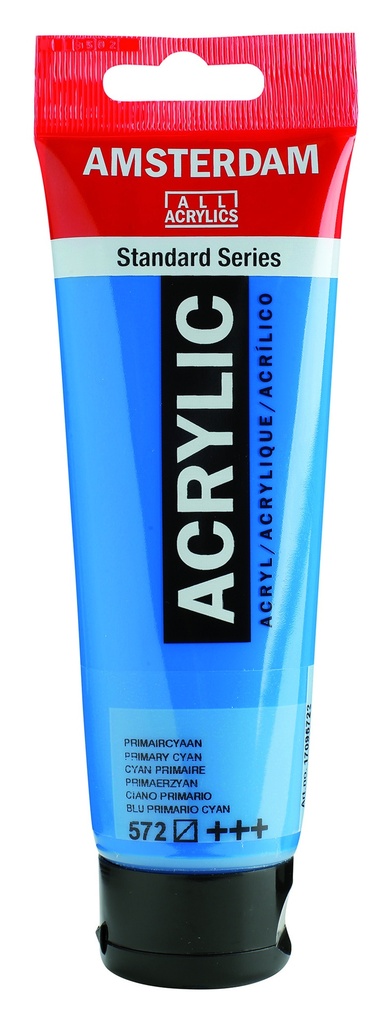 Amsterdam Standard Acrylic 120ML PRIMARY CYAN 572 **ND**