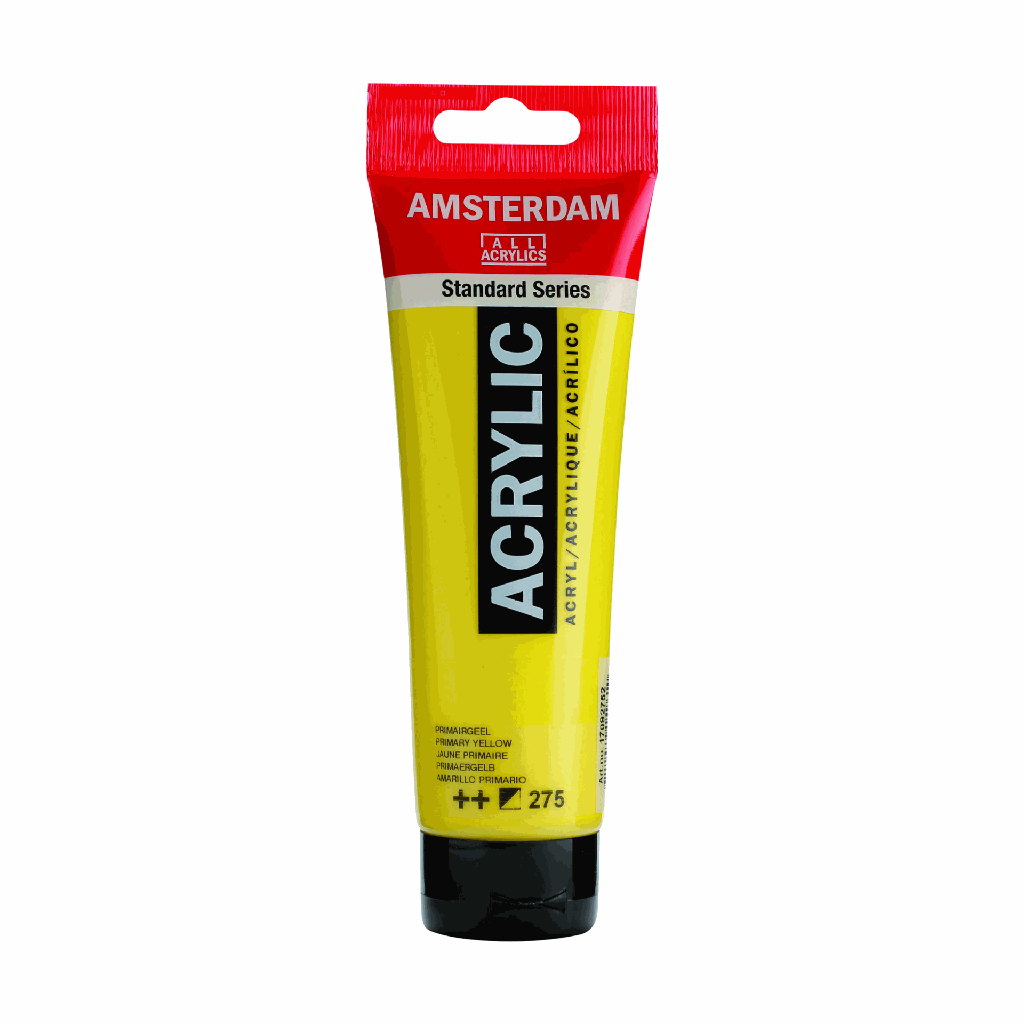 Amsterdam Standard Acrylic 120ML PRIMARY YELLOW 275 **ND**