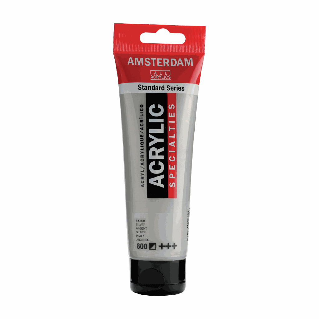 Amsterdam Standard Acrylic 120ML SILVER 800 **ND**