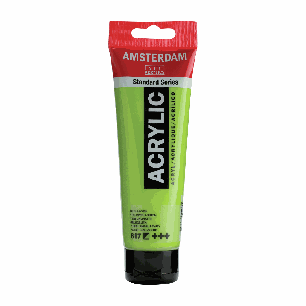 Amsterdam Standard Acrylic 120ML YELLOWISH GRN 617 **ND**