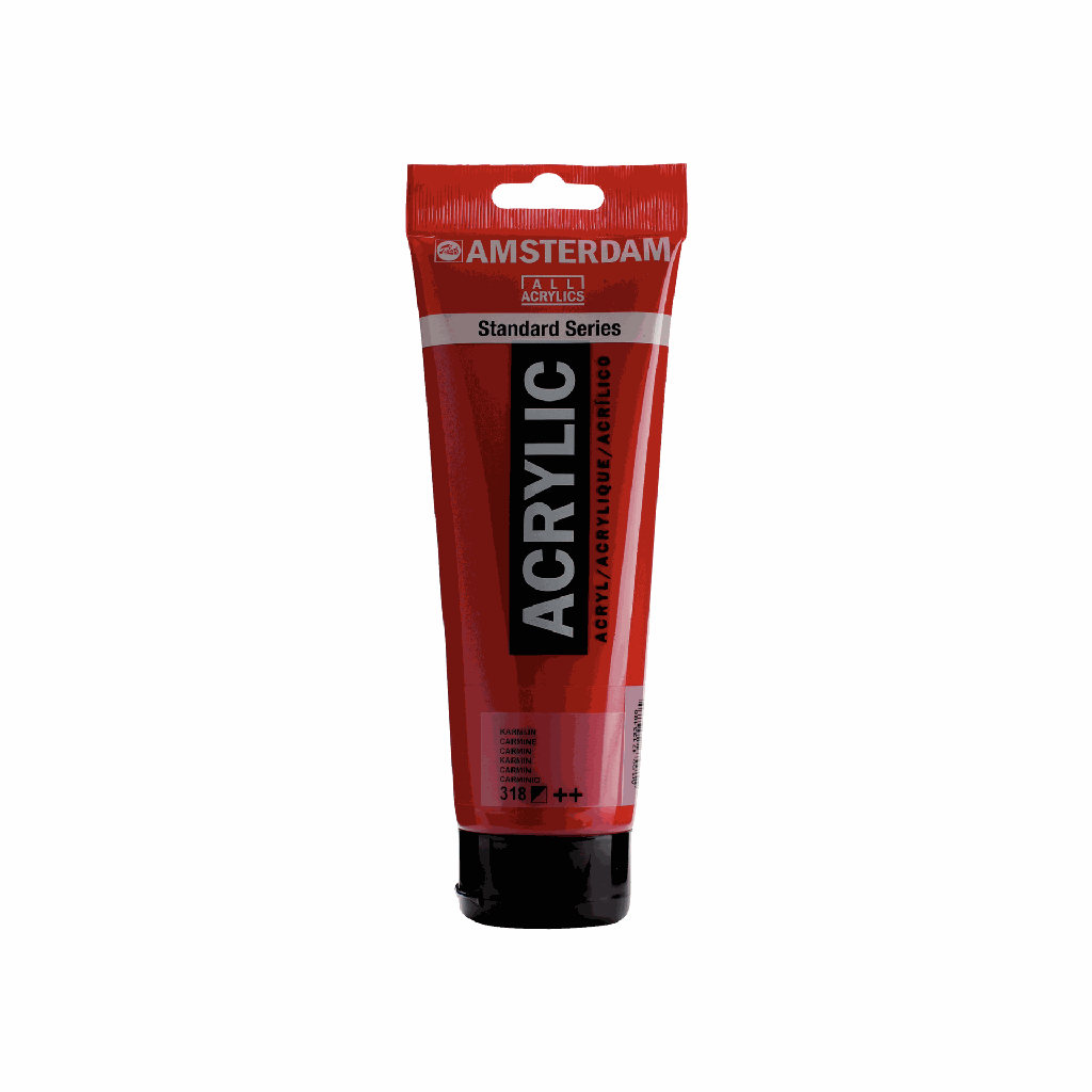 Amsterdam Standard Acrylic 250ML CARMINE 318 **ND**