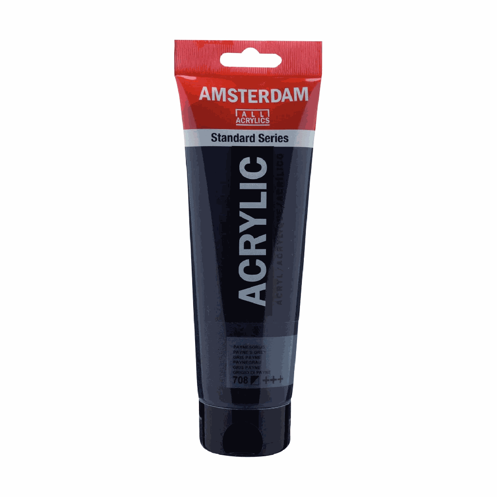 Amsterdam Standard Acrylic 250ML PAYNES GREY 708 **ND**