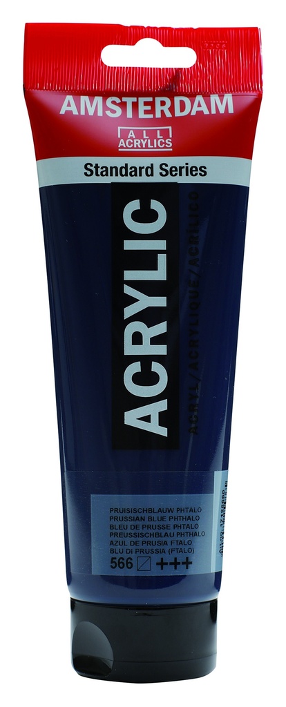 Amsterdam Standard Acrylic 250ML PRUSS.BLUE PHTH 566 **ND**