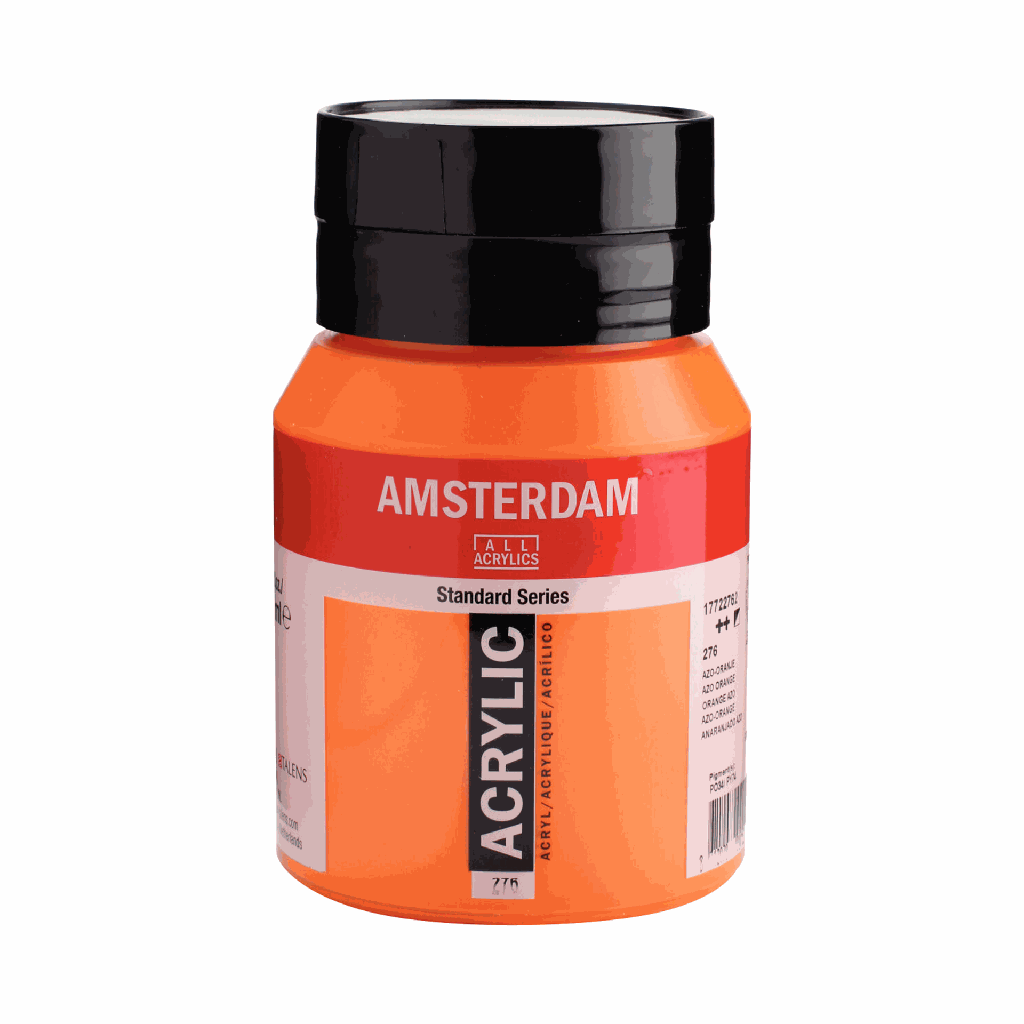 Amsterdam Standard Acrylic 500ML AZO ORANGE **ND**