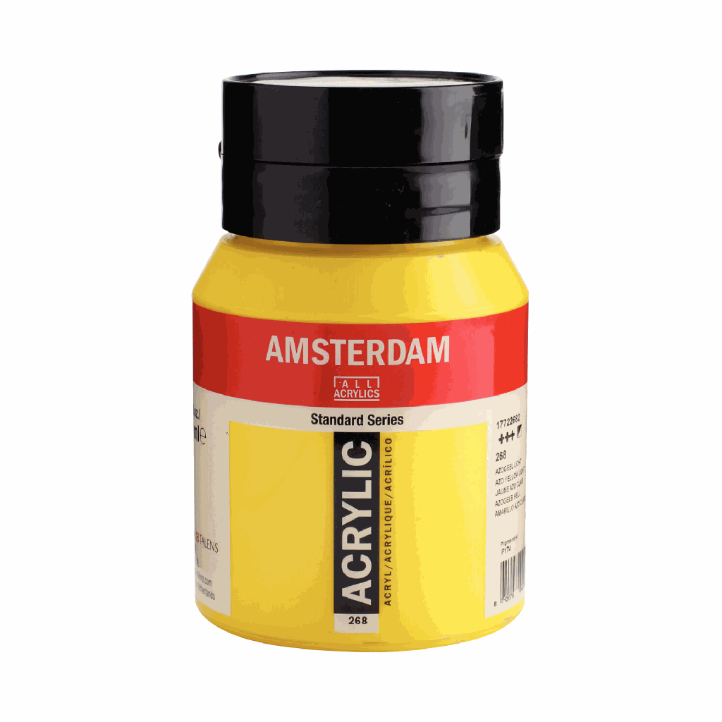 Amsterdam Standard Acrylic 500ML AZO YELLOW LT **ND**