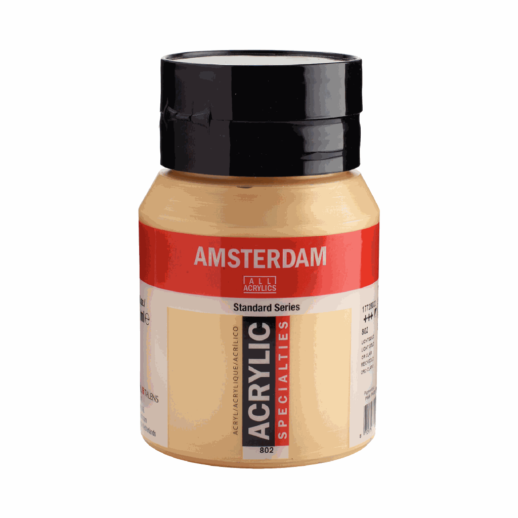 Amsterdam Standard Acrylic 500ML LIGHT GOLD **ND**
