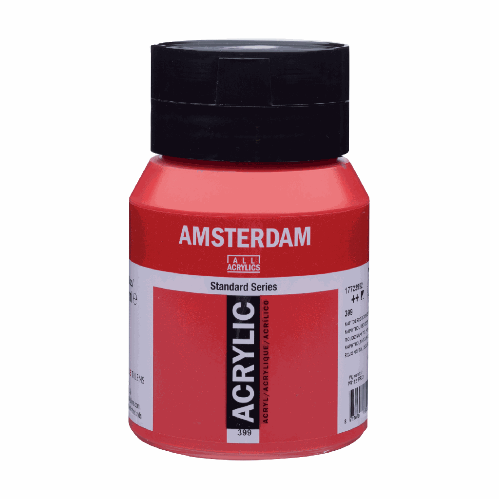 Amsterdam Standard Acrylic 500ML NAPHTHOL RED DEEP **ND**
