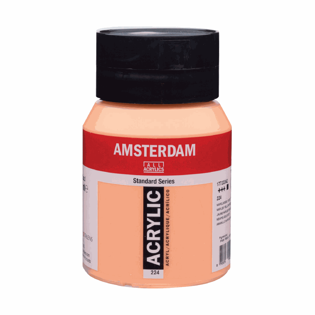 Amsterdam Standard Acrylic 500ML NAPLES YELLOW RED **ND**