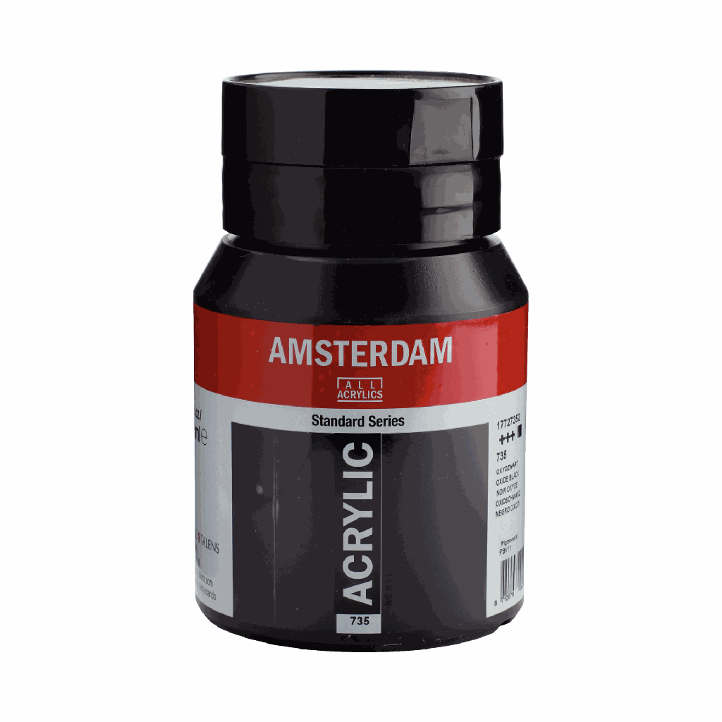 Amsterdam Standard Acrylic 500ML OXYDE BLACK **ND**