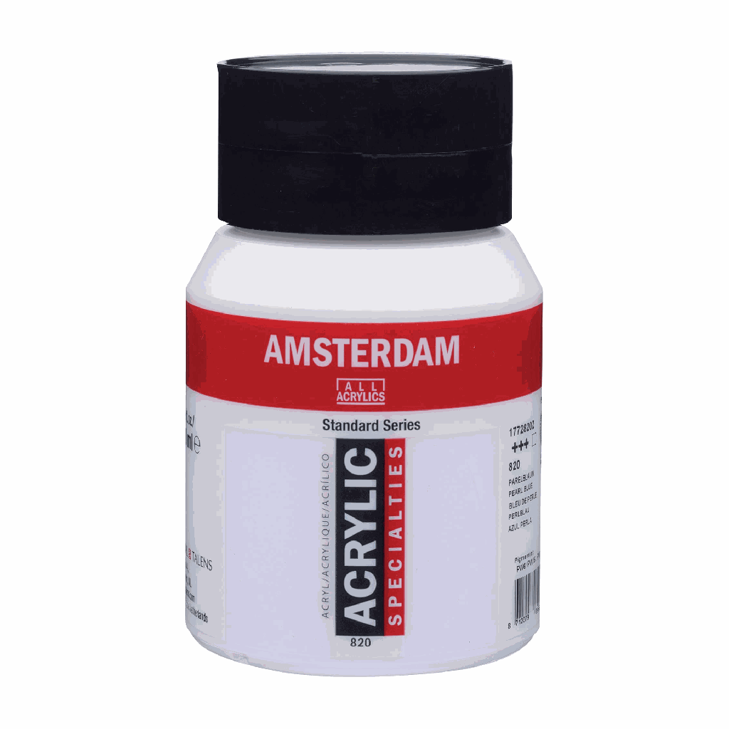 Amsterdam Standard Acrylic 500ML PEARL BLUE **ND**