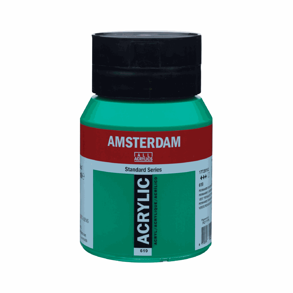 Amsterdam Standard Acrylic 500ML PERMANENT GREEN DEEP **ND**