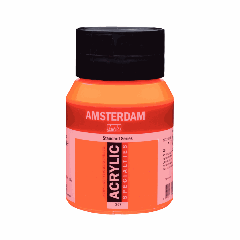 Amsterdam Standard Acrylic 500ML REFLEX ORANGE **ND**
