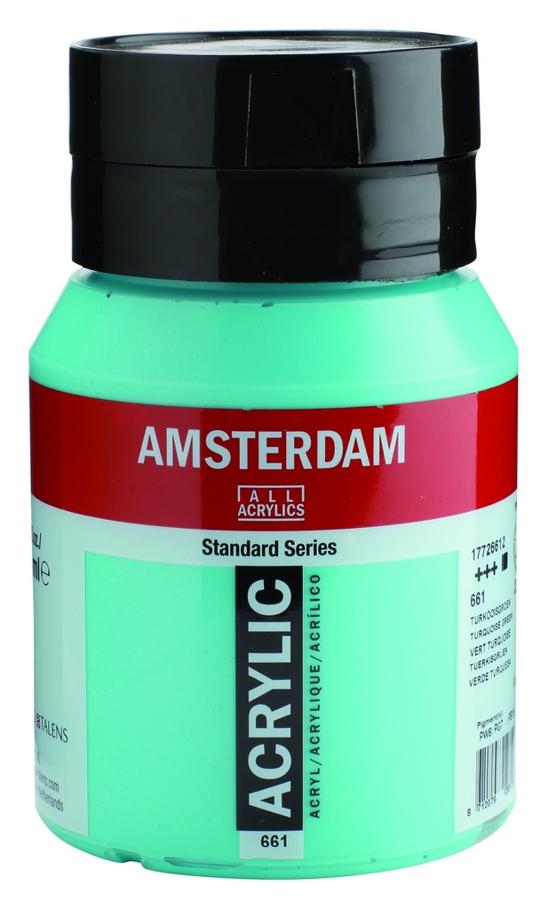Amsterdam Standard Acrylic 500ML TURQUOISE GRN **ND**