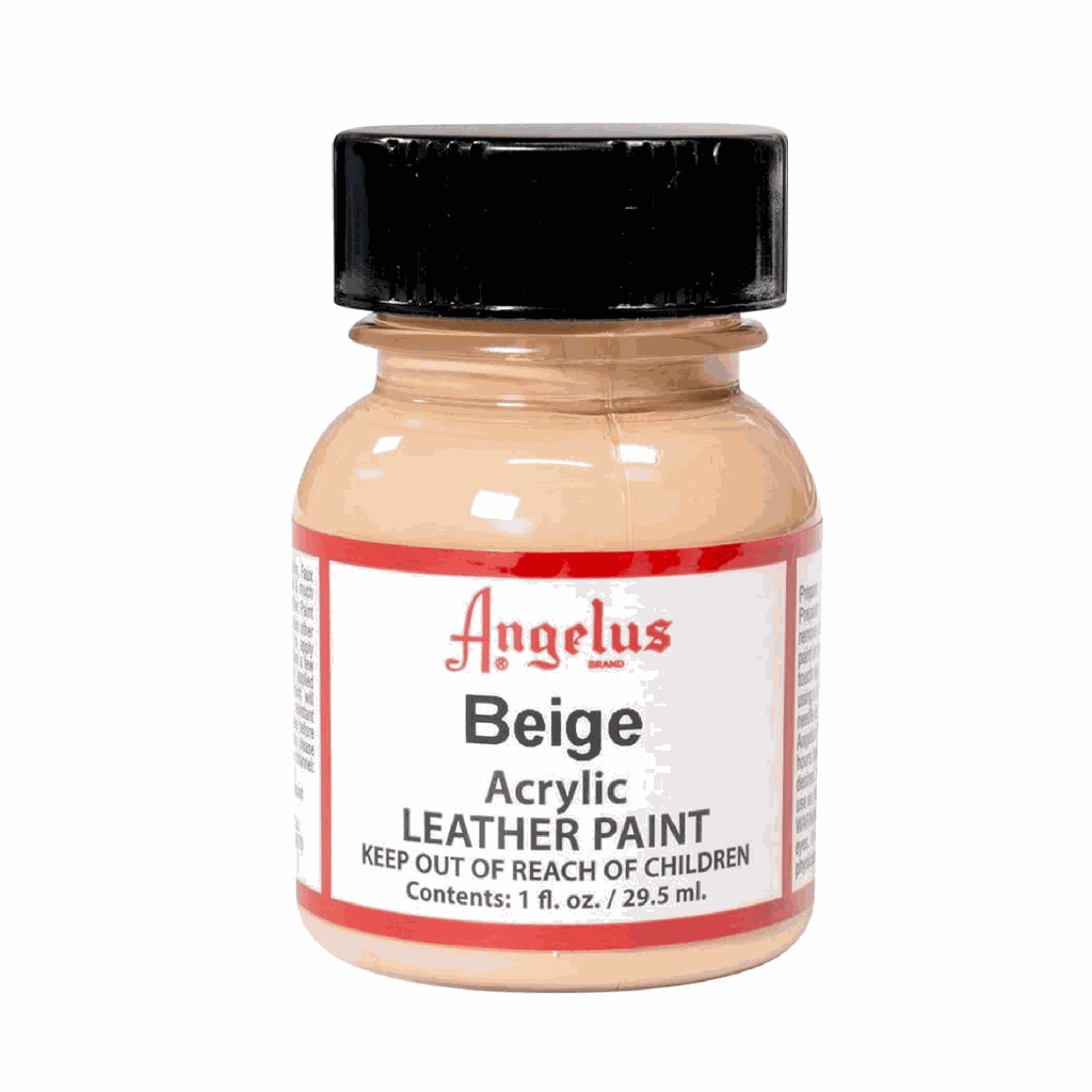 Angelus Acrylic Leather Paint Beige 1oz