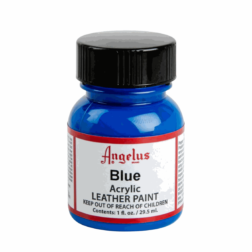 Angelus Acrylic Leather Paint Blue 1oz