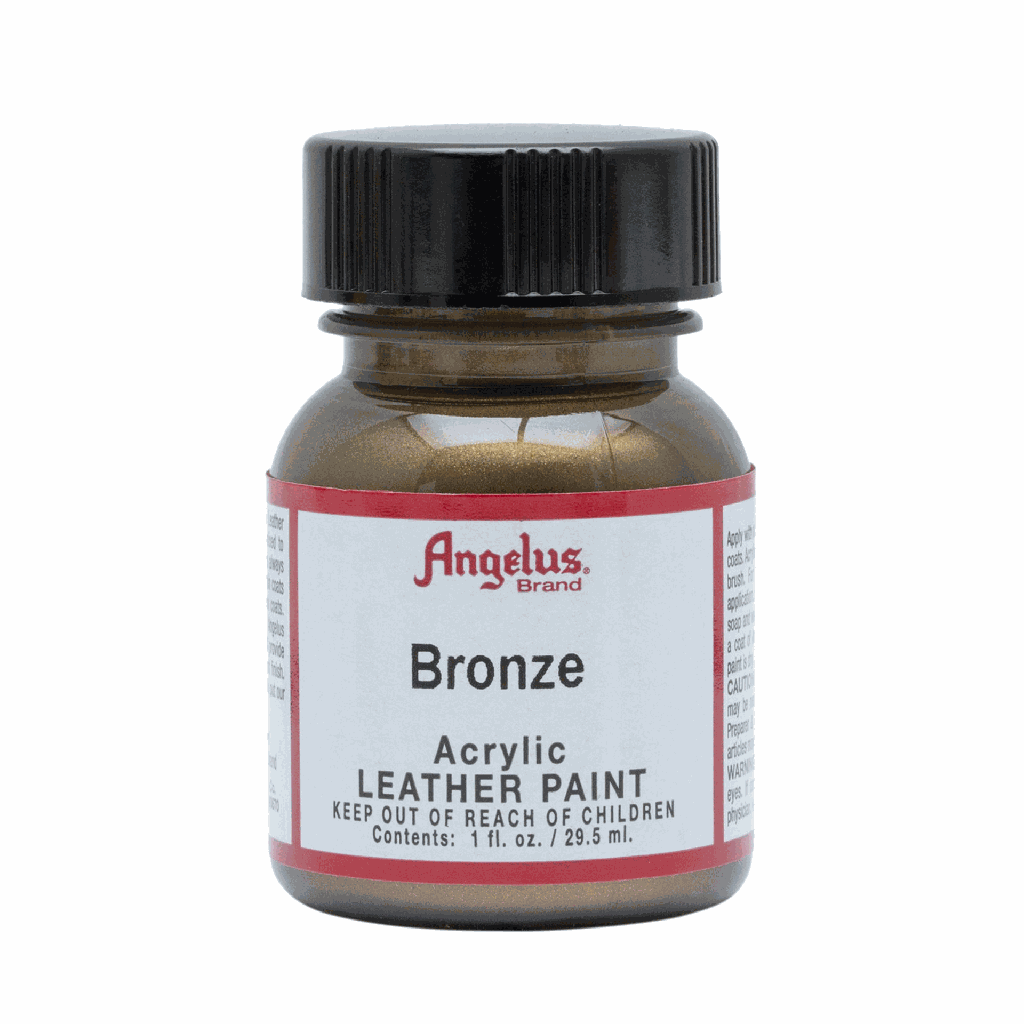 Angelus Acrylic Leather Paint Bronze 1oz