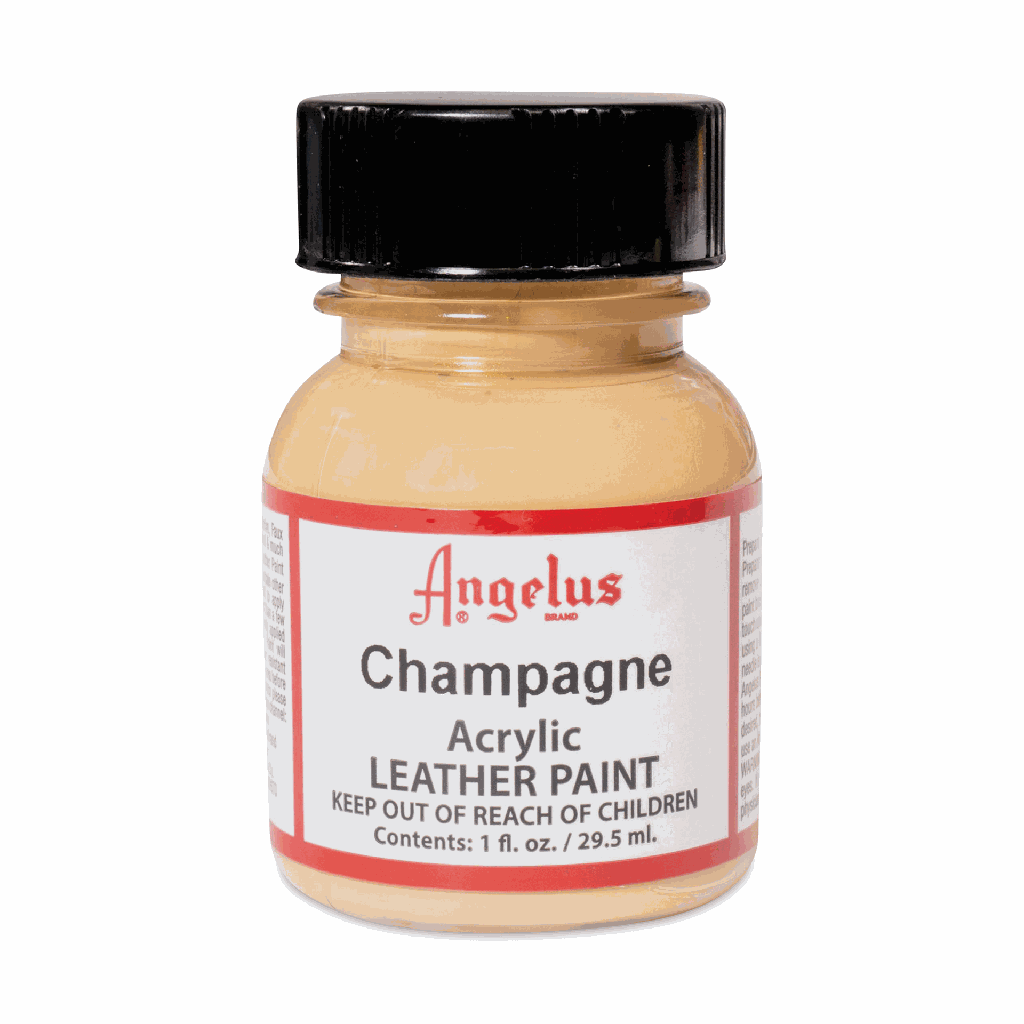 Angelus Acrylic Leather Paint Champagne 1oz
